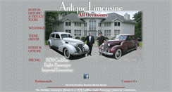 Desktop Screenshot of antique-limousine.com